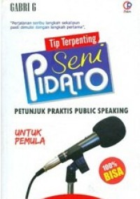 Tip Terpenting Seni Pidato