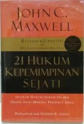 21 hukum Kepemimpinan Sejati