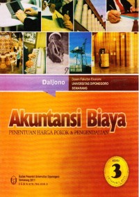 Image of Akuntansi Biaya; Menentukan Harga Pokok & Pengendalian