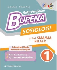 Image of Buku Penilaian BUPENA: SOSIOLOGI untuk SMA  Kelas X