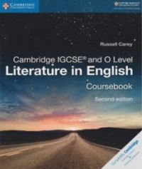 Image of Cambridge IGCSE and 0 Level; Literatur In English Coursebook