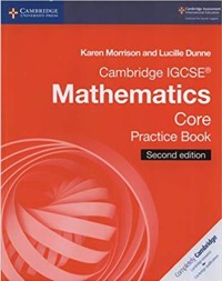Image of Cambridge IGCSE Mathematic Core Practice Book