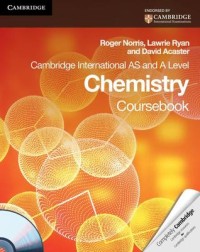 Image of Cambridge International AS and A Level Chemistry; Coursebook