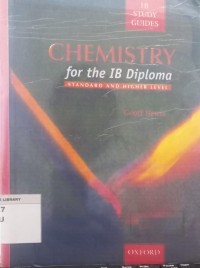 Image of Chemistry for the 1B Diploma; standard and Higher Level