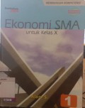 Ekonomi SMA umtuk Kelas X jilid 1 kurikulum 2004