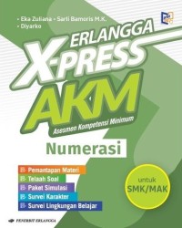 Image of Erlangga X-Press AKM; Numerasi untuk SMA/MAK