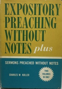 Image of Expository Preaching Without Notes Plus