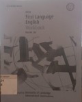 First Language English Workbook