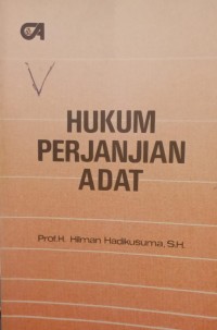 Image of Hukum Perjanjian Adat