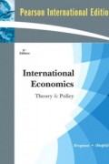 International Economics; Theory & Policy