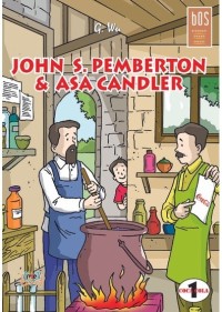 Image of John. s. Pemberton & Asa Candler; coca cola 1