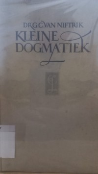 Image of Kleine Dogmatiek