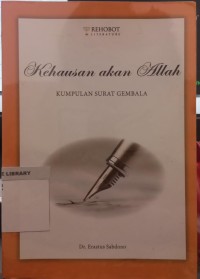 Image of Kumpulan Surat Gembala; Kehausan Akan Allah