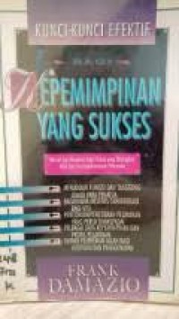 Image of Kunci-kunci Efektif Kepemimpinan yang Sukses