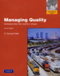 Image of Managing Quality; Intergrating The Supply Chain