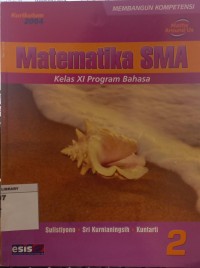 Image of Matematika SMA Kelas XI Program Bahasa