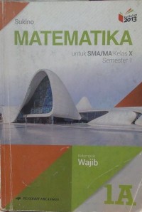 Image of Matematika Untuk SMA/MA Kelas X Semester 1 A