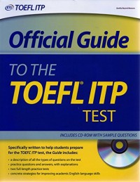 Image of Official Guide To The Toefl ITP Test