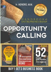 Image of Opportunity Calling : Handbook of Entrepreneurship
