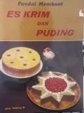 Pandai Membuat Es Krim dan Puding