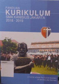 Image of Panduan Kurikulum SMA Kanisius Jakarta 2018-2019