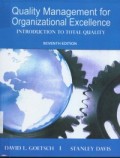 Quality Management for Organizational Excellence