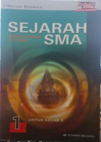 Image of Sejarah Nasional Indonesia dan Umum SMA Jilid 1