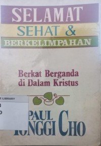 Image of Selamat Sehat & Berkelimpahan; Berkat Berganda di dalam Kristus