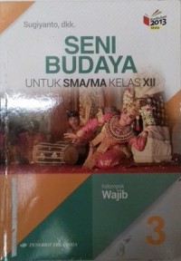 Image of Seni Budaya untuk SMA/MA Kelas XII 3