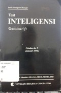 Test Inteligensi; Gamma (y)