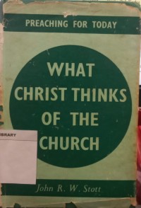 Image of What Christ Think of the church